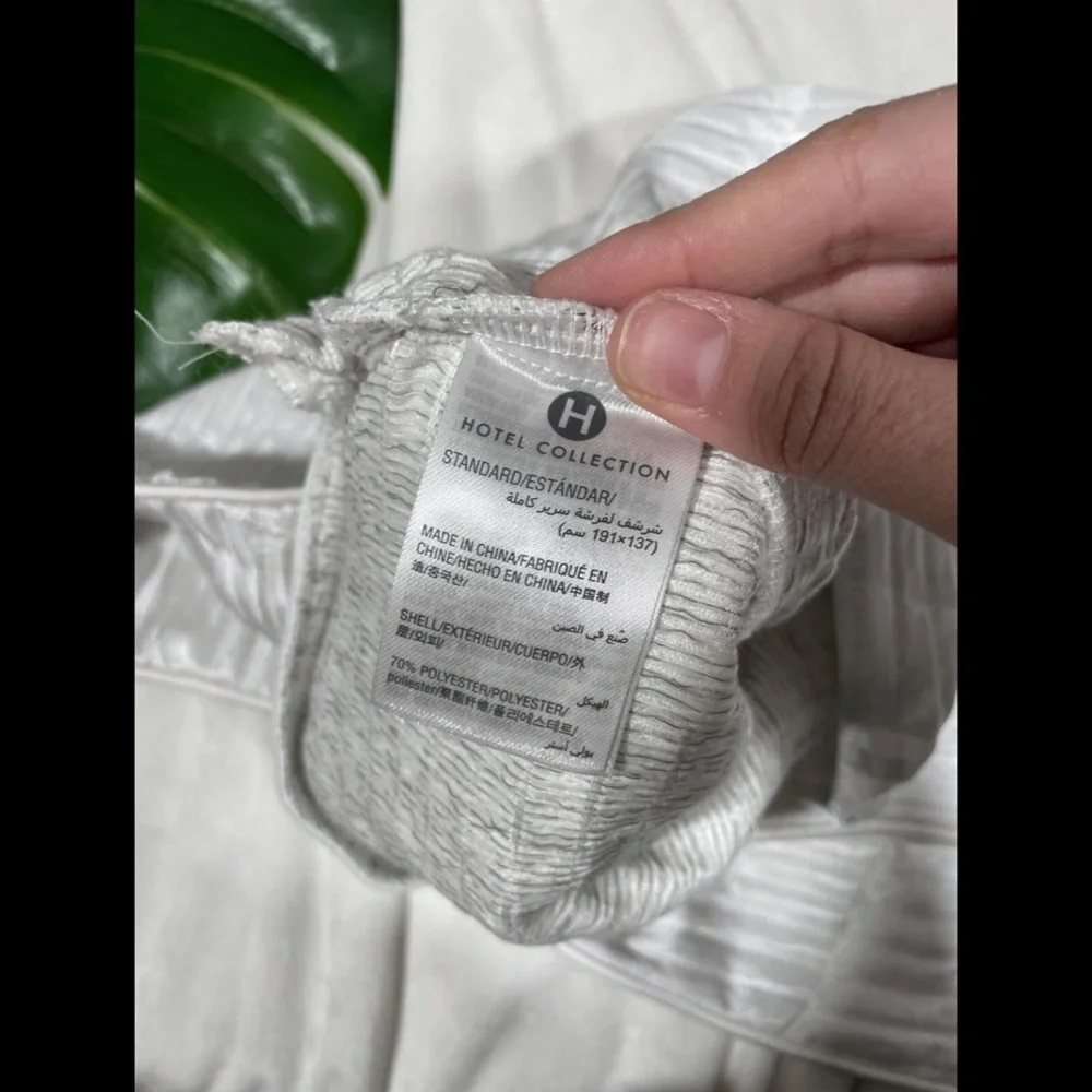 NIB Hotel Collection Moire (1) Standard Sham Pillo‎